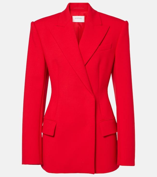 Arco wool-blend canvas blazer | Sportmax