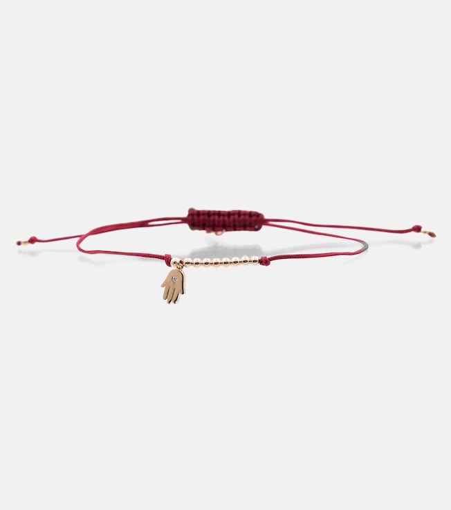Hamsa 14Kt bracelet with diamond | Sydney Evan