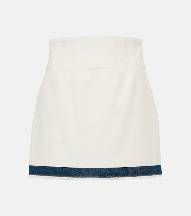 Denim miniskirt | Prada