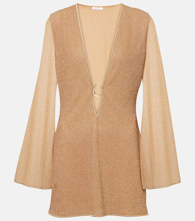 Lumière metallic minidress | Oséree