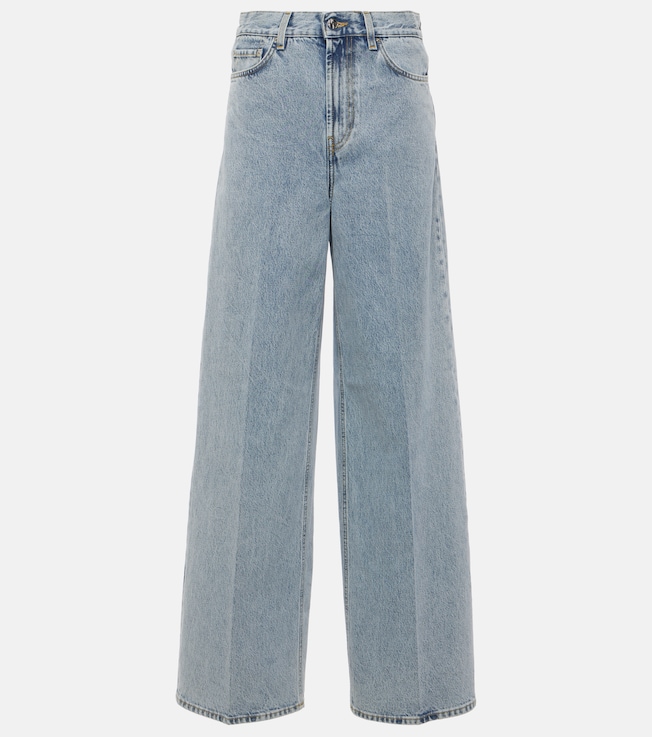 High-rise wide-leg jeans | Toteme