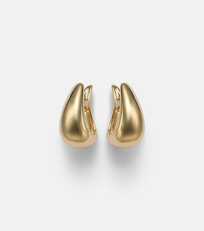 Claw 18kt gold earrings | Anita Ko