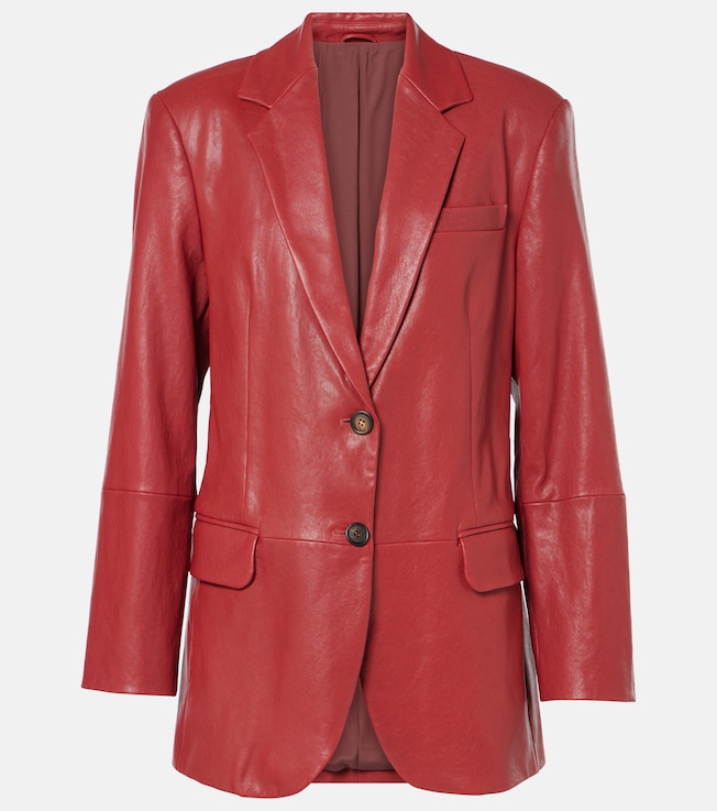 Leather Blazer | Brunello Cucinelli