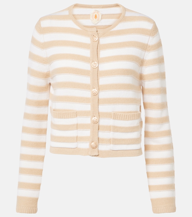Wool and cashmere cardigan | Jardin des Orangers