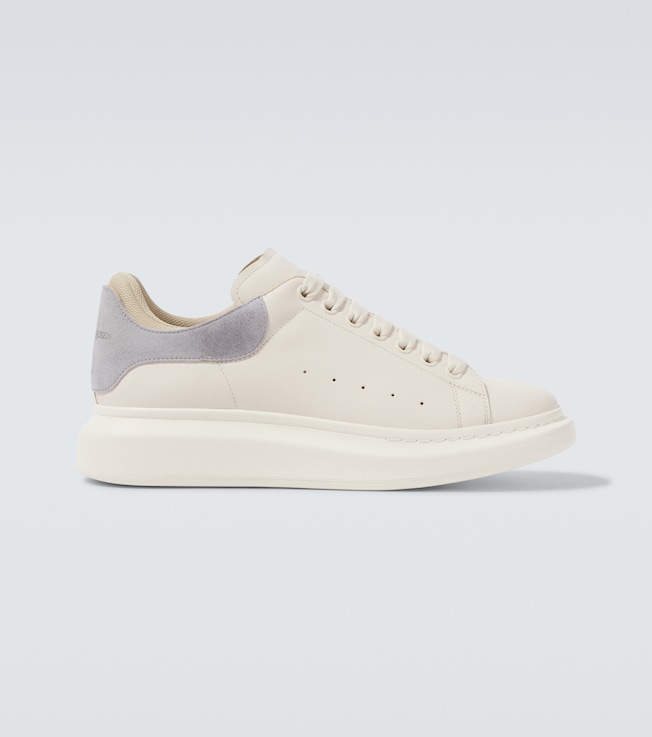 Oversized leather sneakers | McQueen