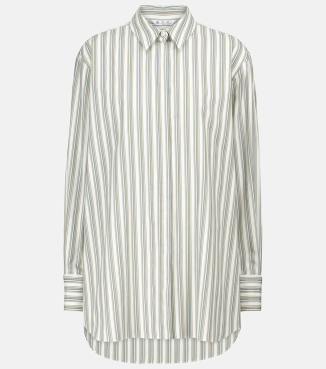 Striped cotton shirt | Loro Piana