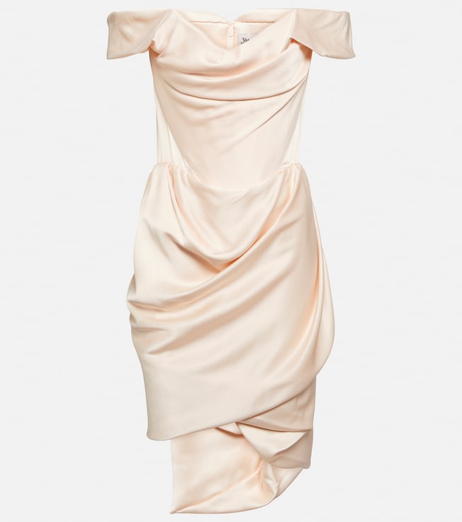 Bridal Nova Cora crêpe satin minidress | Vivienne Westwood