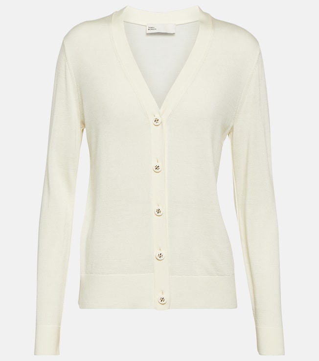 Simone wool and silk cardigan | Tory Burch