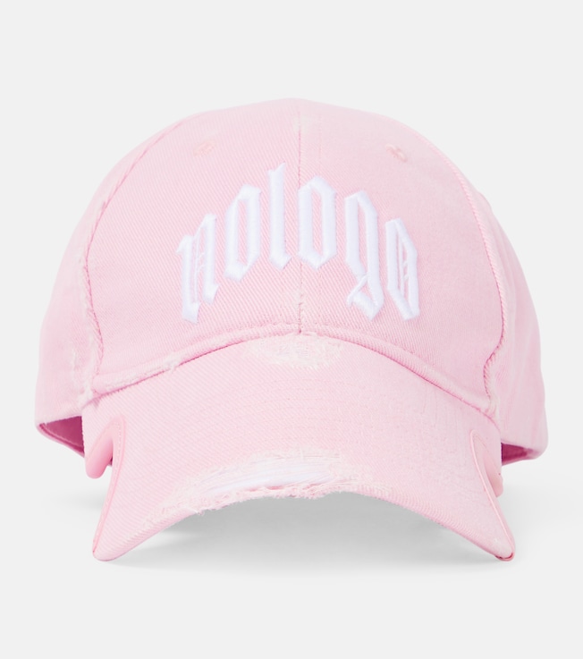 Nologo cotton baseball cap | Balenciaga
