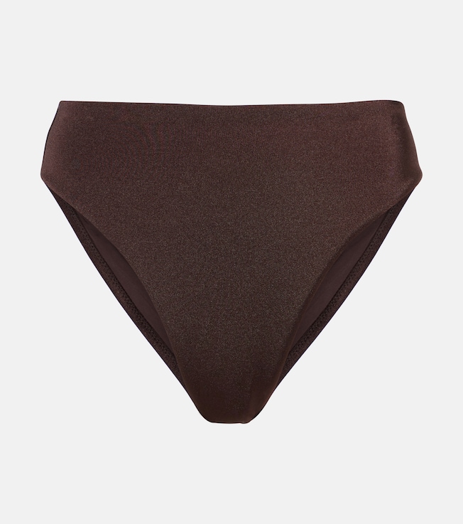 Coco Palm high-rise bikini bottoms | Heidi Klein