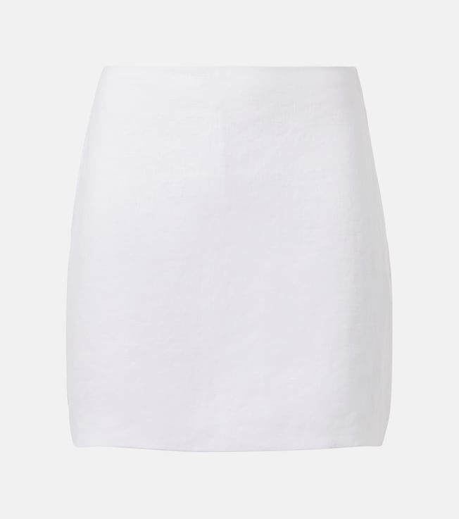 Alice linen miniskirt | Posse