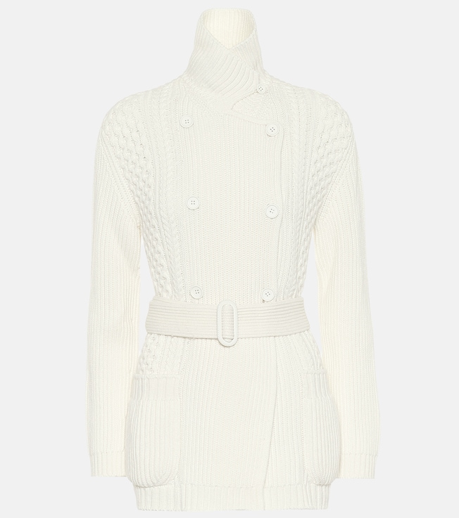 Tarabel belted cashmere jacket | Loro Piana