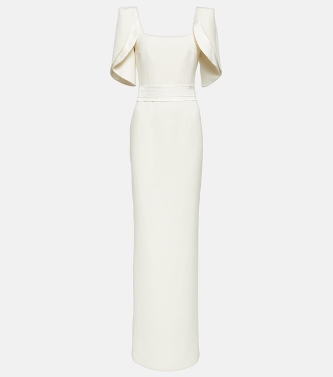 Crêpe bridal gown | Safiyaa