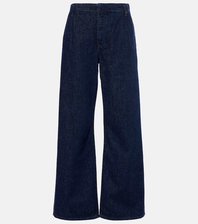 Triuser high-rise wide-leg jeans | Re/Done