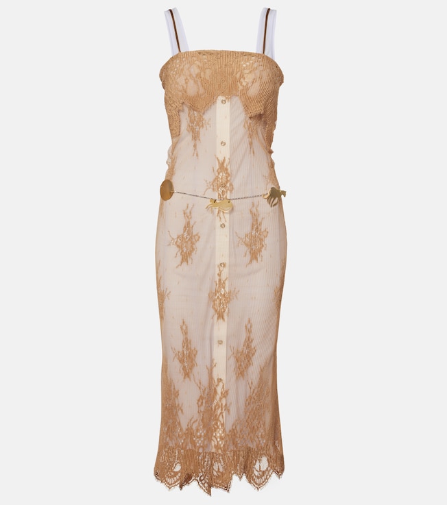 Sheer slip dress | Jacques Wei