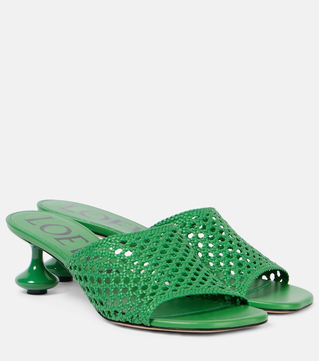 Paula's Ibiza Toy leather mules | Loewe