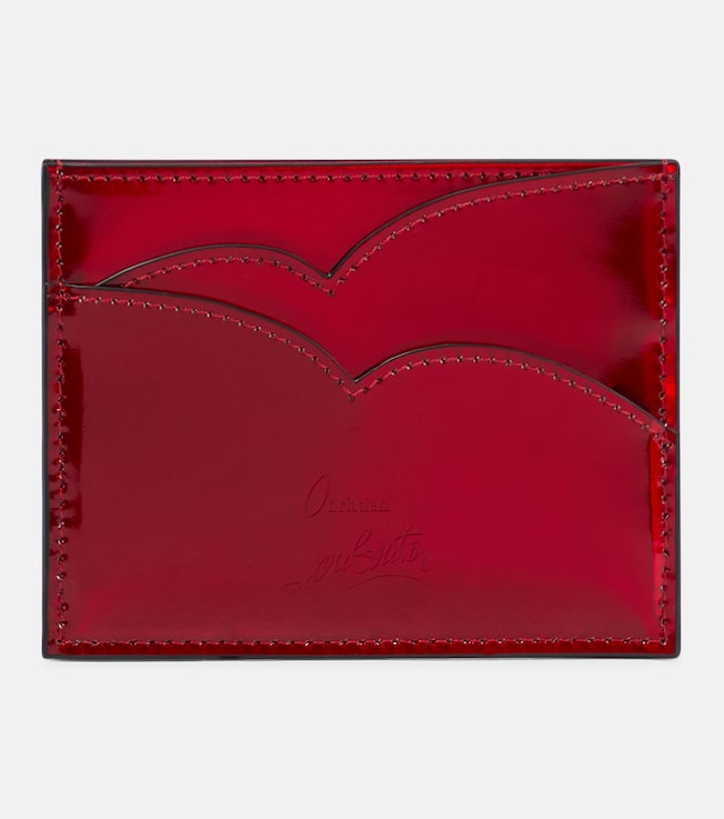 Hot Chick patent leather card holder | Christian Louboutin