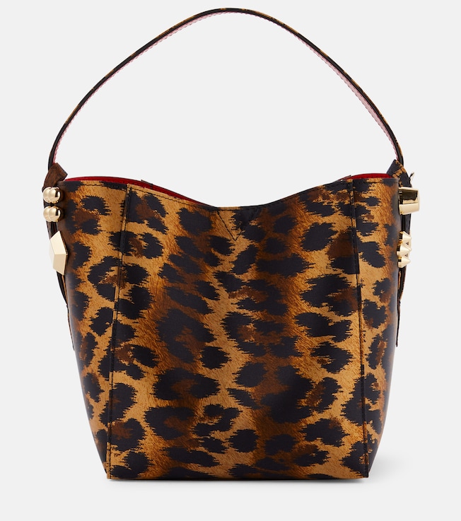 Cabachic Mini satin bucket bag | Christian Louboutin