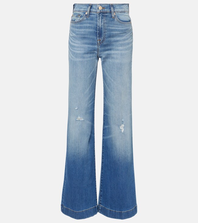 Modern Dojo high-rise flared jeans | 7 For All Mankind