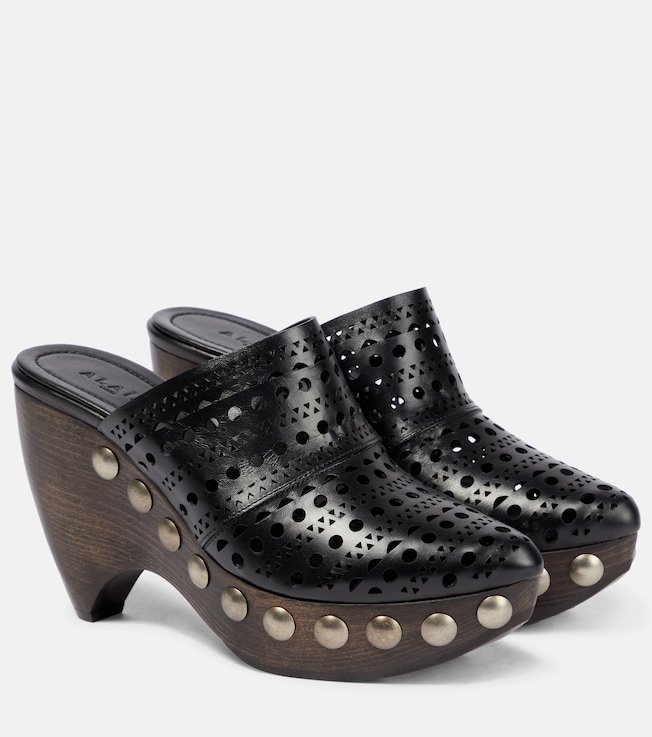 Le Sabot leather mules | Alaïa