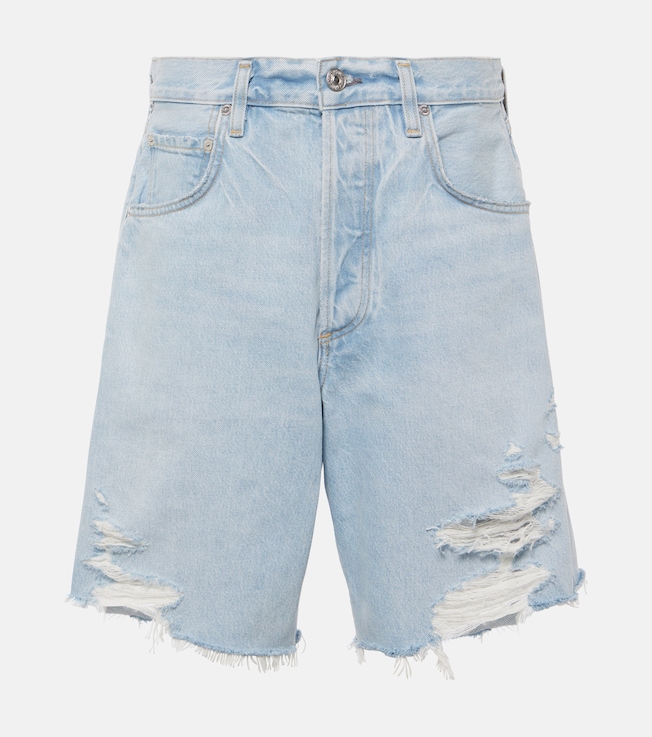 Ayla distressed denim shorts | Citizens of Humanity