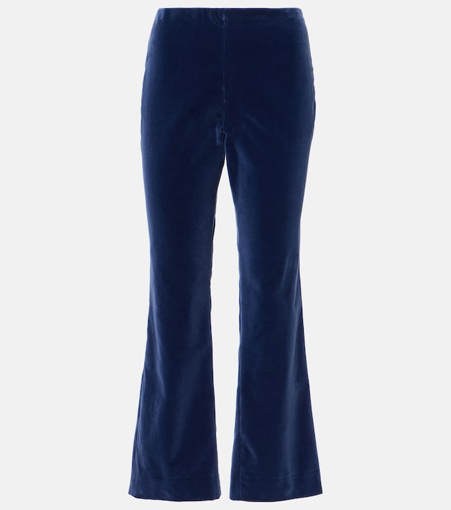 Jealousy Morelia velvet flared pants | Blazé Milano