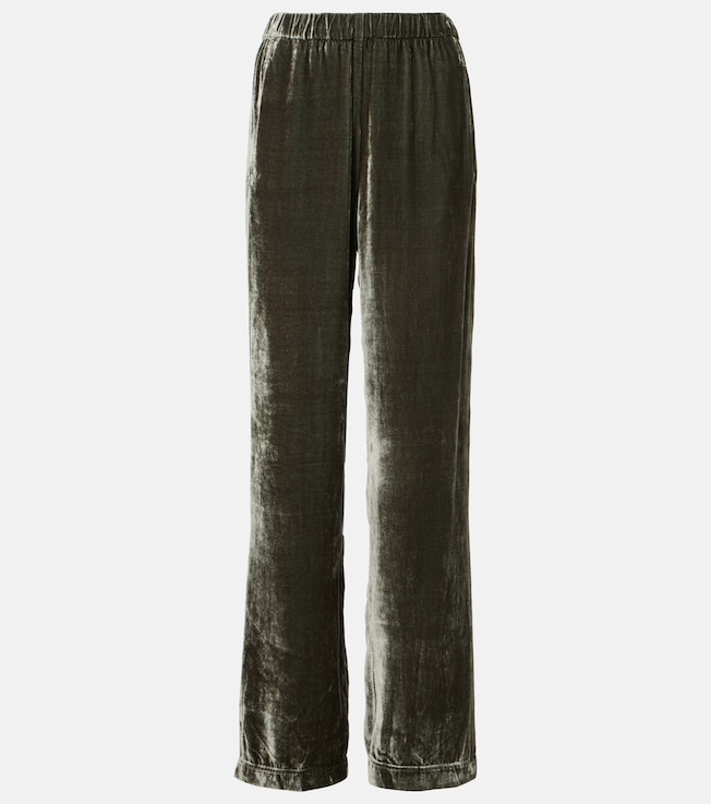 Sorine velvet straight pants | Velvet
