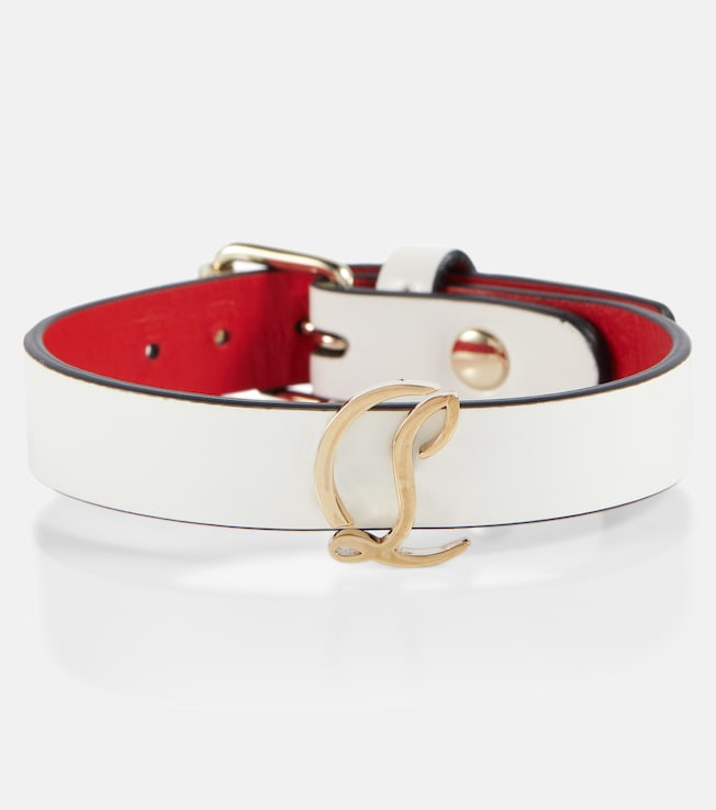 Loubilink leather bracelet | Christian Louboutin