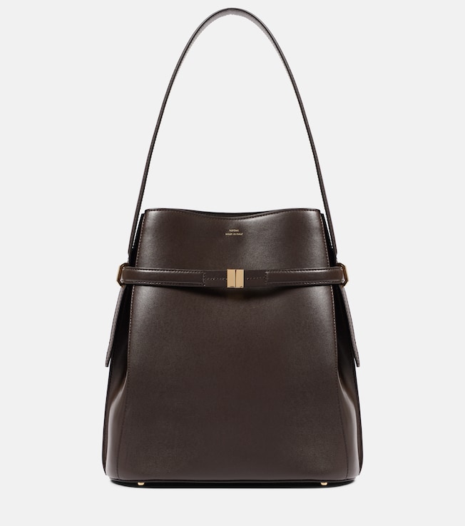 Leather bucket bag | Toteme