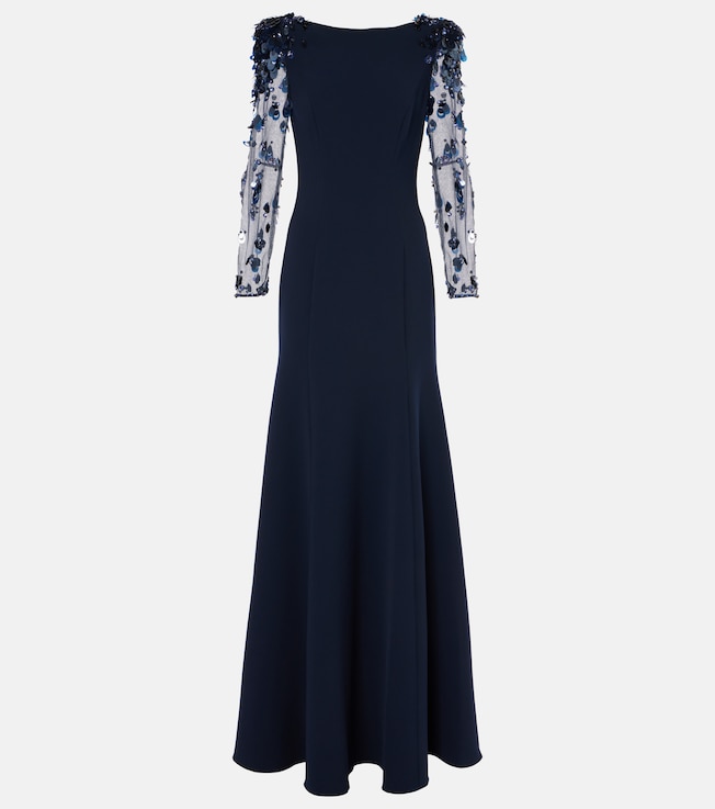 Midnight embellished gown | Jenny Packham