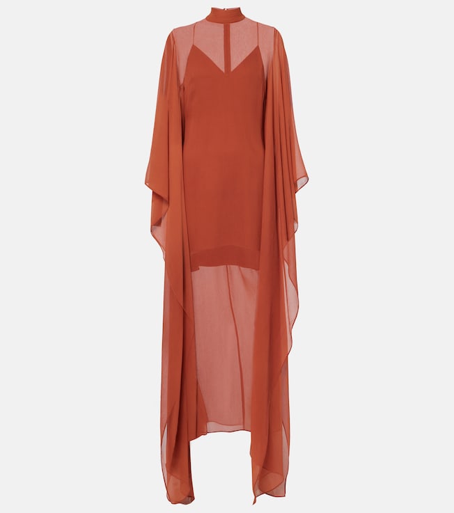 Lanzarote silk chiffon kaftan | Taller Marmo