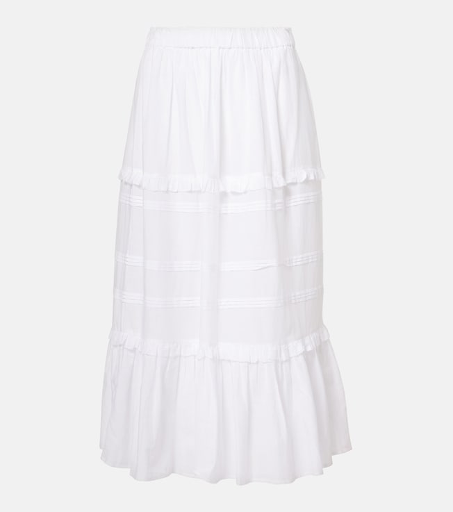 Diya cotton-blend maxi skirt | Marant Etoile