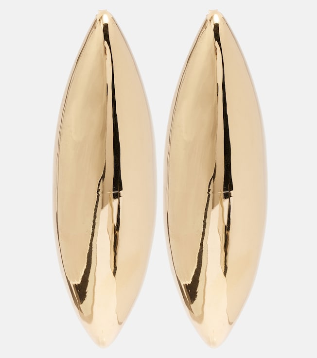 Gold-plated earrings | Magda Butrym