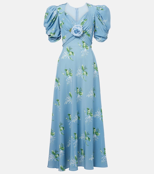 Floral silk cocktail dress | Rodarte