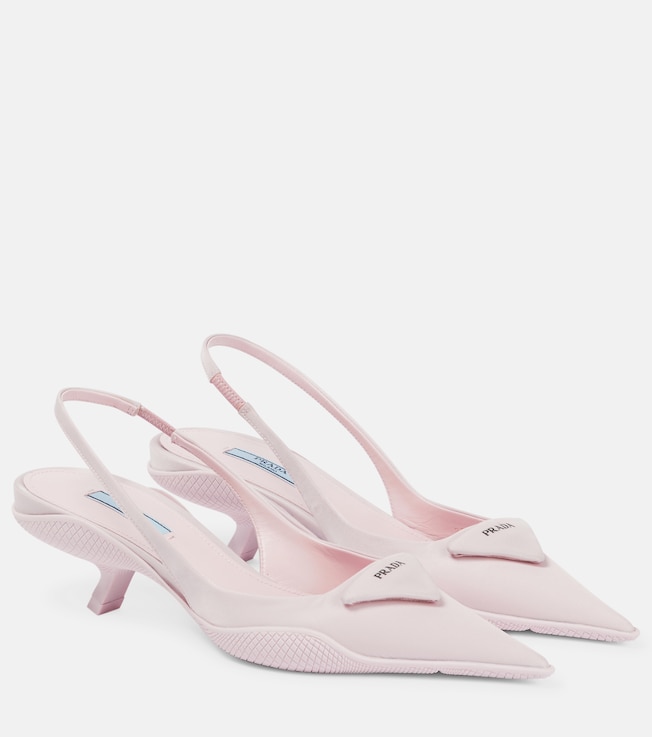 Nylon slingback pumps | Prada