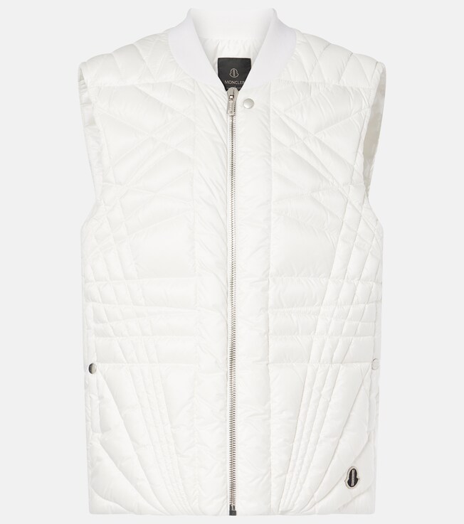 x Rick Owens Megapenta down vest | Moncler Genius