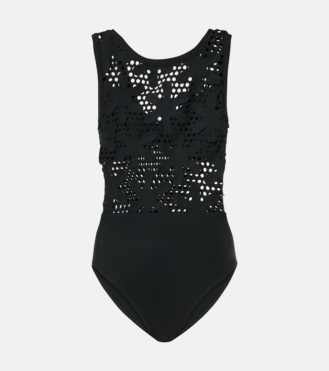 Aster embroidered swimsuit | Karla Colletto
