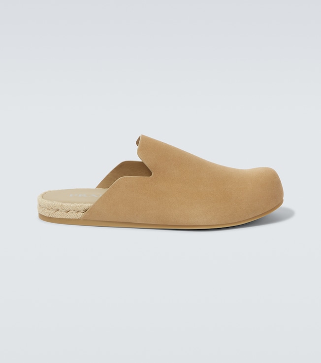 Suede slides | Prada