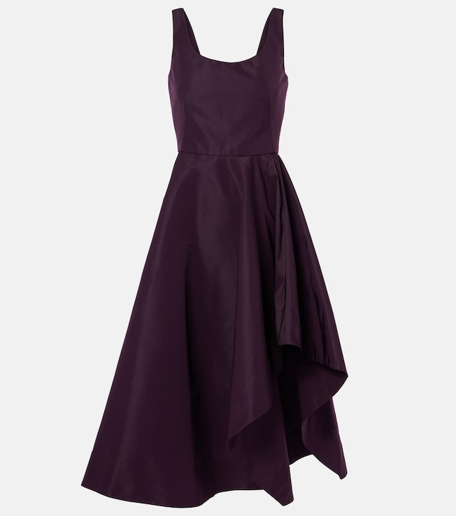 Asymmetric midi dress  | McQueen