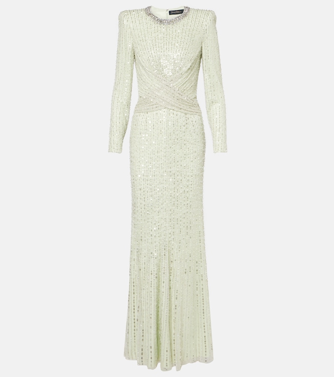 Macelline sequined gown | Jenny Packham