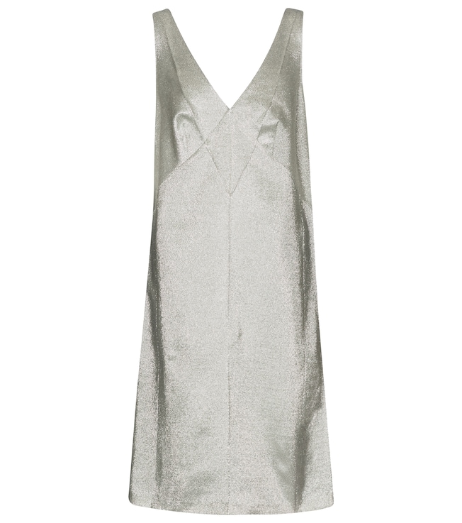 Gabardine and lamé minidress | Marc Jacobs