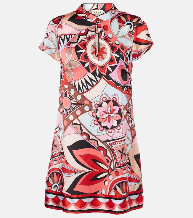 Printed silk minidress | Rixo