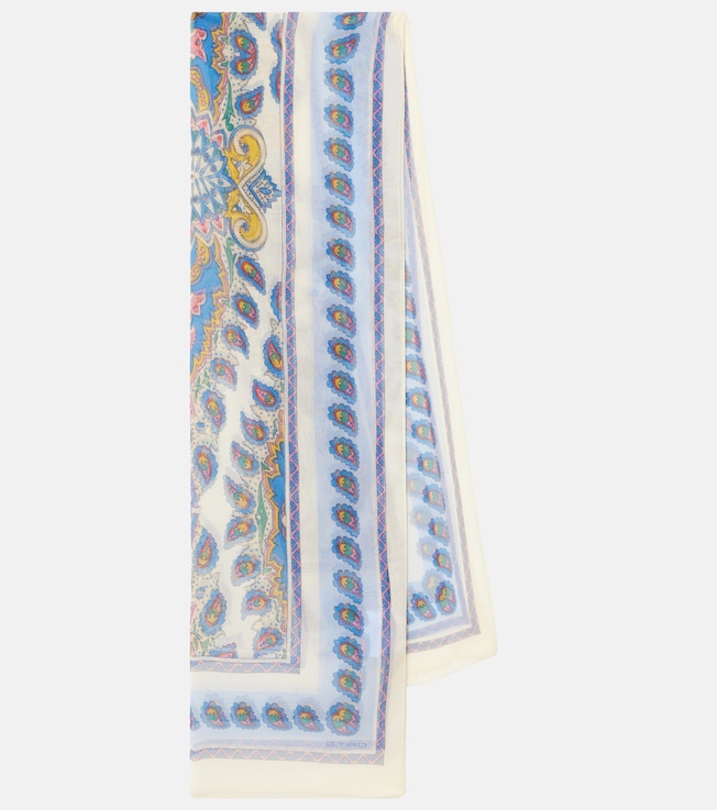 Tosca printed silk scarf | Etro