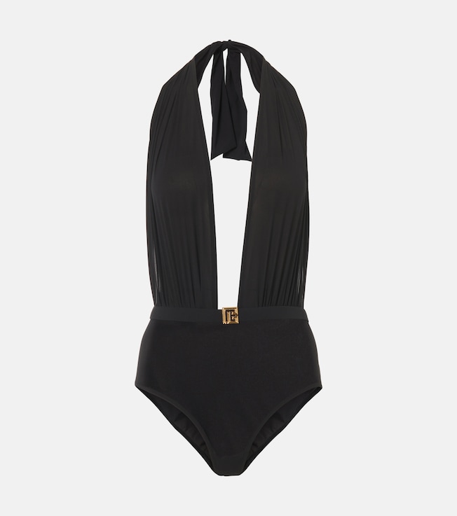 Halterneck swimsuit | Balmain