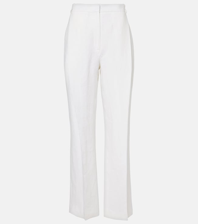 Gabrielle linen wide-leg pants | Tove