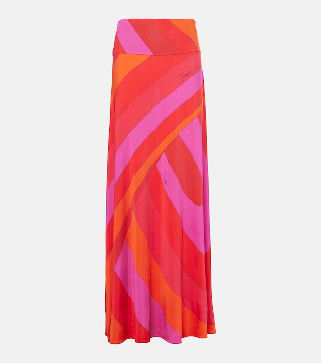 Iride maxi skirt | Pucci