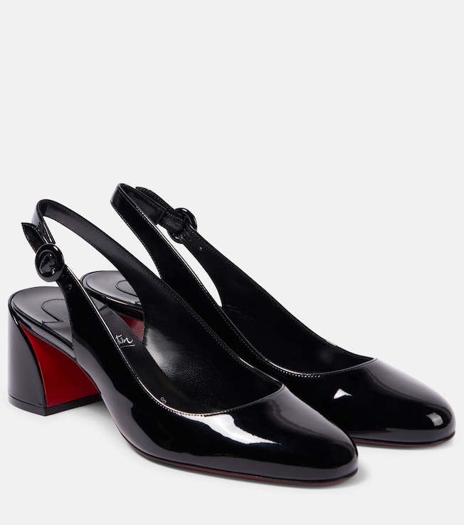So Jane 55 patent leather slingback pumps | Christian Louboutin