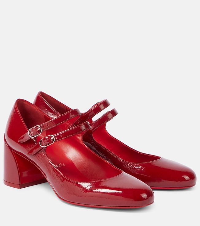 Miss Jane 55 patent leather Mary Jane pumps | Christian Louboutin