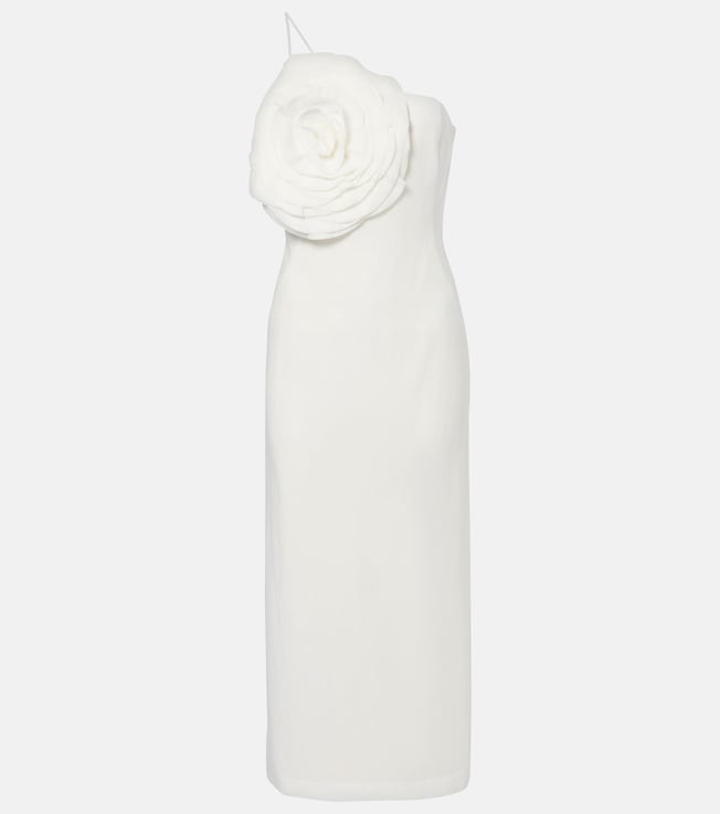 Floral embroidered midi dress | Blumarine