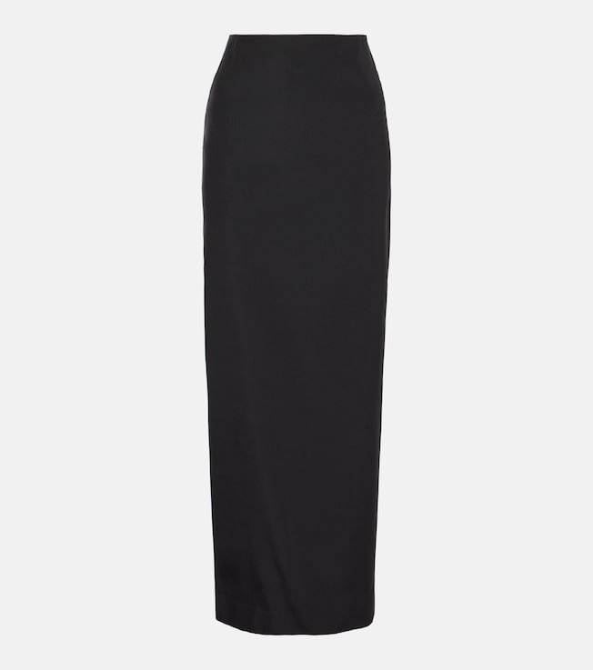 Bartelle silk and wool pencil skirt | The Row